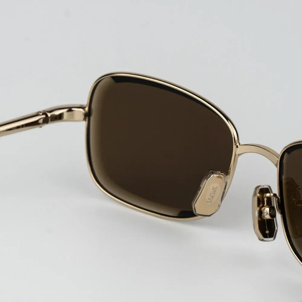 Loewe ANAGRAM Men Sunglasses Gold LW40159U 32G NEW AUTHENTIC